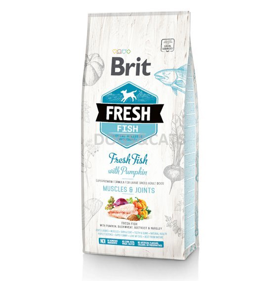 Brit Fresh Fish with Pumpkin Adult Large