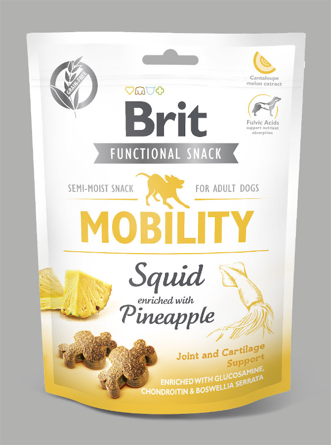 Brit Functional Snack Mobility Squid 150 g