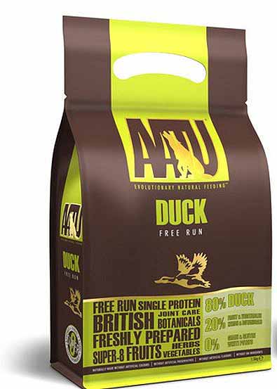 AATU 80/20 Duck 1,5 kg, přírodní krmivo