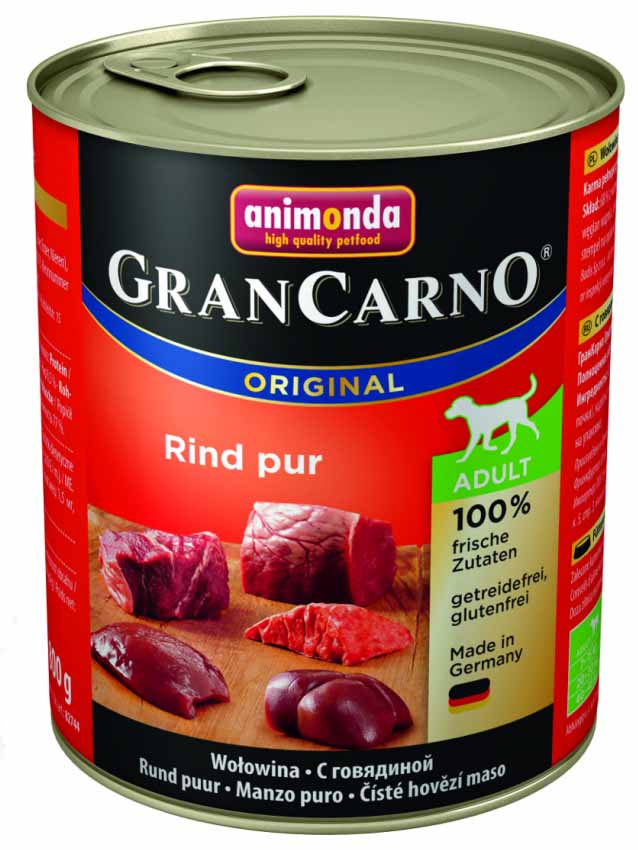 Animonda Gran Carno ADULT hovězí maso 12x 800 g