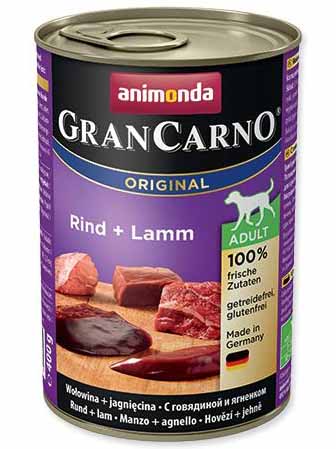 Animonda Gran Carno ADULT hovězí + jehně 400 g
