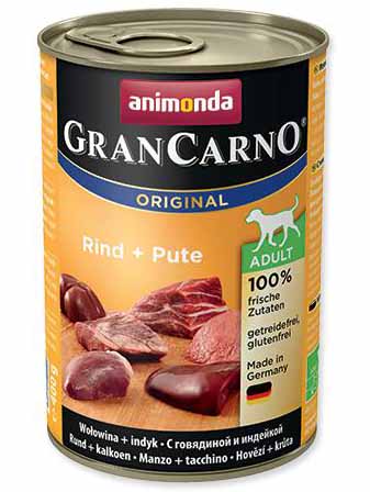Animonda Gran Carno ADULT hovězí + krůta 400 g