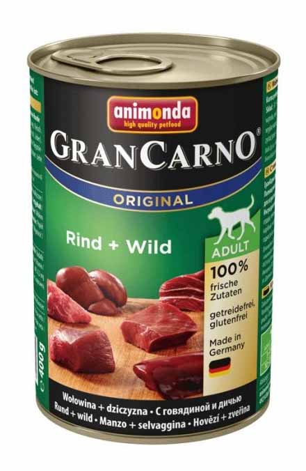 Animonda Gran Carno ADULT hovězí + zvěřina 12x 400 g