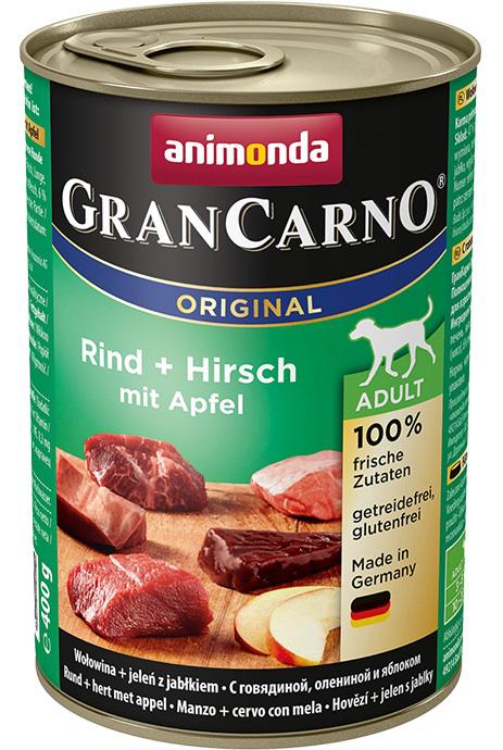 Animonda Gran Carno ADULT jelení maso + jablka 400 g