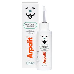 Arpalit Care ušní čistící roztok s rostlinnými extrakty 100 ml