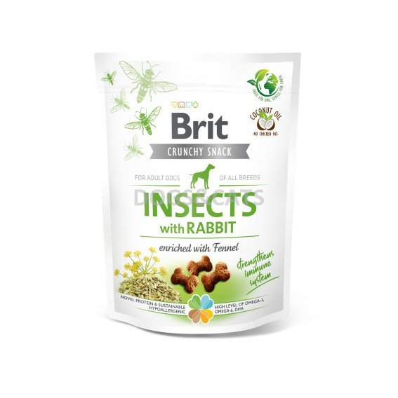 Brit Care Crunchy Snack Insect Rabbit