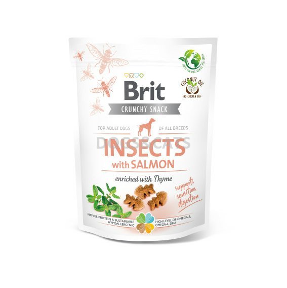 Brit Care Crunchy Snack Insect Salmon