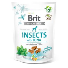 Brit Care Crunchy Cracker Insects with Tuna enriched with Mint 200 g