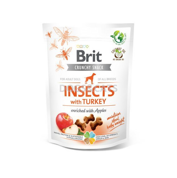 Brit Care Crunchy Snack Insect Turkey