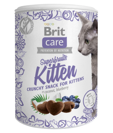 Brit Care Cat Snack Superfruits Kitten 100 g