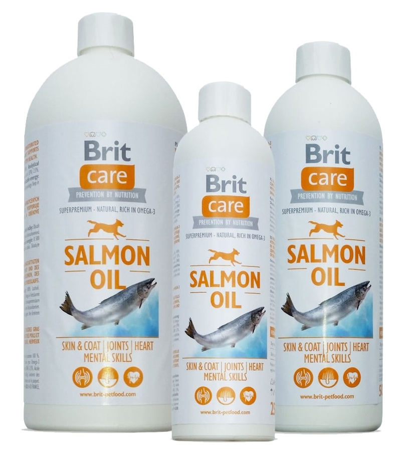Brit Care SALMON OIL 250 ml lososí olej