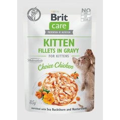 Brit Care Cat GF Gravy Pouch KITTEN Chicken