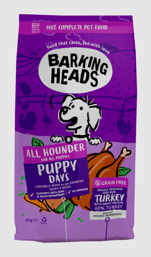 Barking Heads All Hounder Puppy Days 6 kg