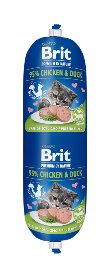 Brit Premium Cat Sausage Chicken & Duck 180 g