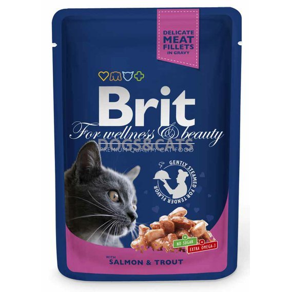 Brit Premium Pouch Salmon Trouth