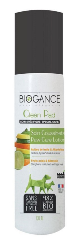 Biogance Clean Pad - ochraný spray tlapek 100 ml