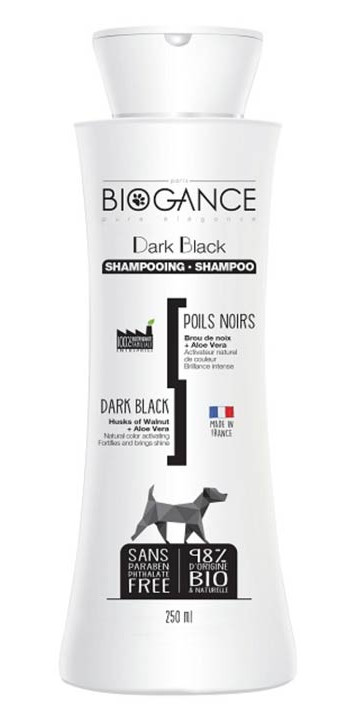 Biogance šampon Dark Black -pro černou/tmavou srst 250 ml