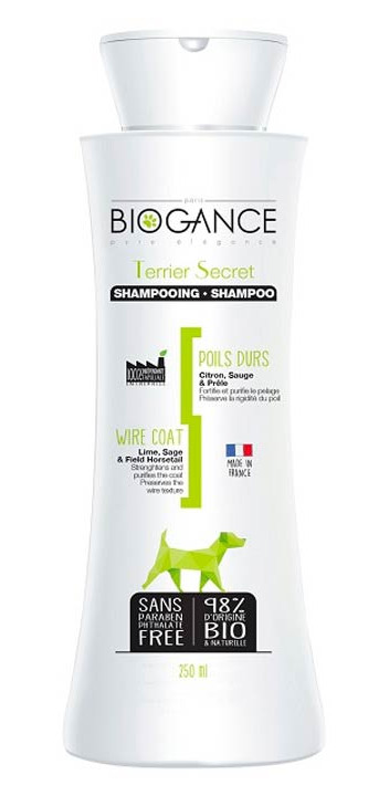 Biogance šampon Terrier Secret - pro hrubou srst 250 ml