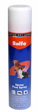 BOLFO SPRAY antiparazitní sprej pro psy a kočky 250 ml