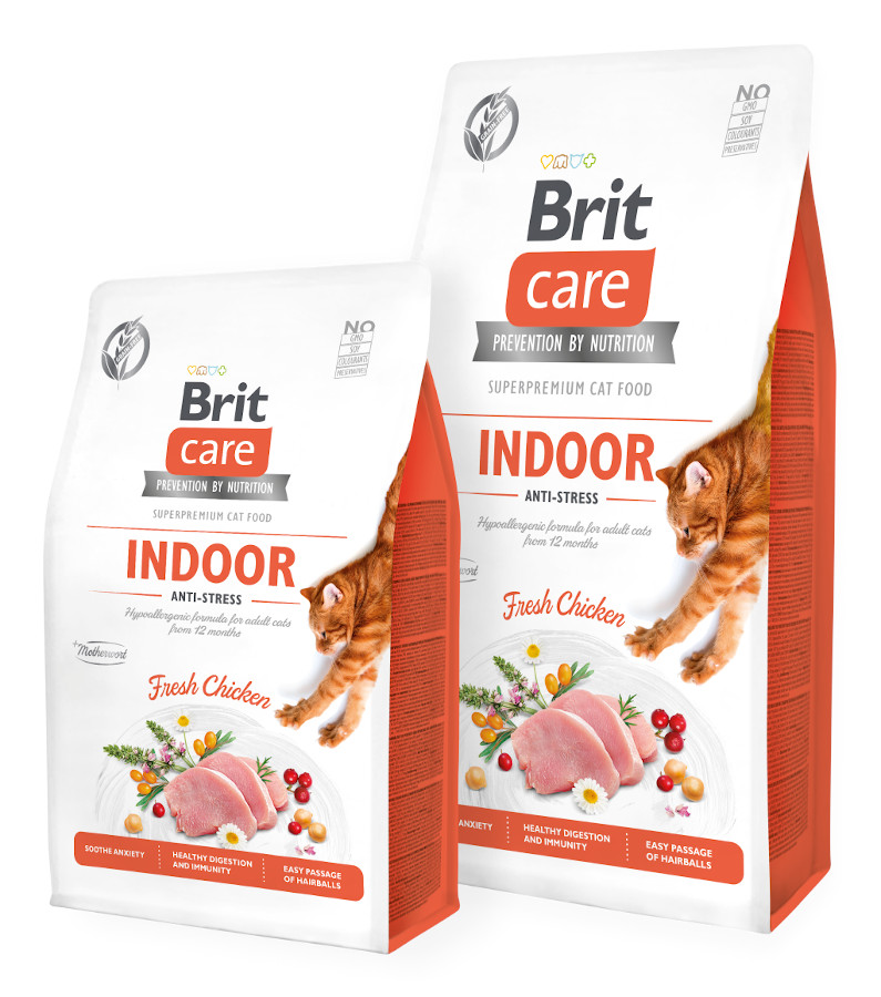 Brit Care Cat GF Indoor Anti-Stress 14 kg