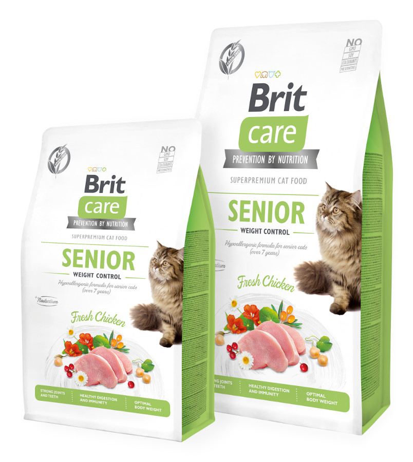 Brit Care Cat GF Senior Weight Control 14 kg