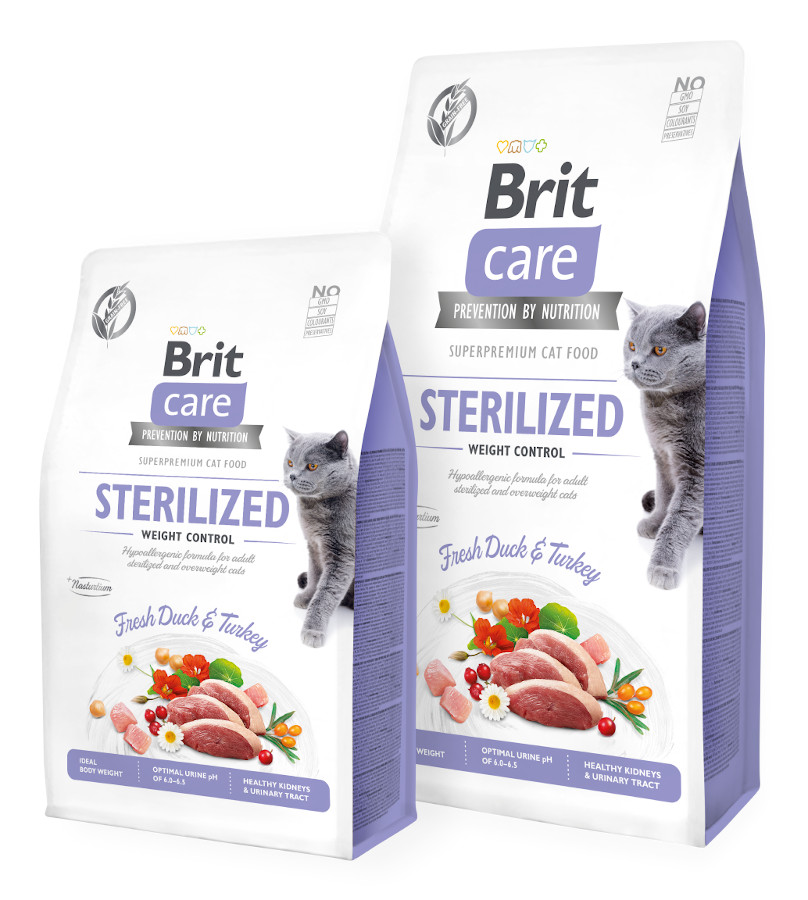 Brit Care Cat GF Sterilized Weight Control 14 kg