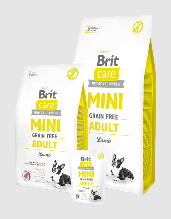 Brit Care Dog Grain Free Mini Adult Lamb 2 kg