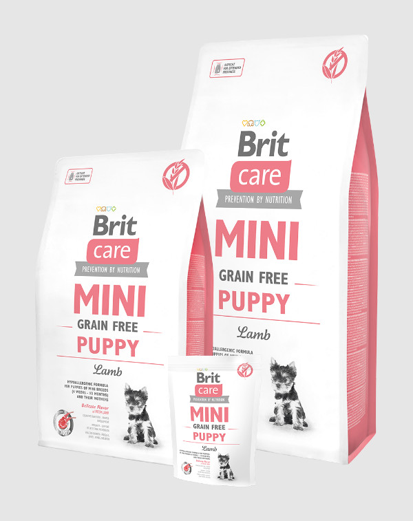 Brit Care Dog Grain Free Mini Puppy Lamb 2 kg