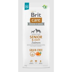 Brit Care Dog Grain Free Senior & Light Salmon