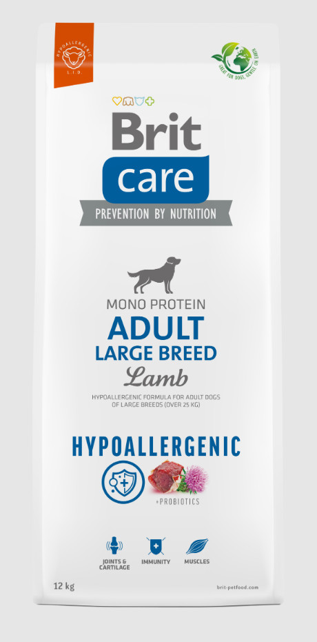 Brit Care Dog Hypoallergenic Adult Large Lamb 1 kg