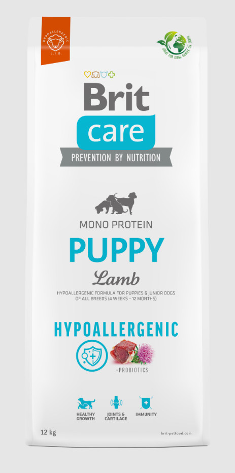 Brit Care Dog Hypoallergenic Puppy Lamb 24 kg