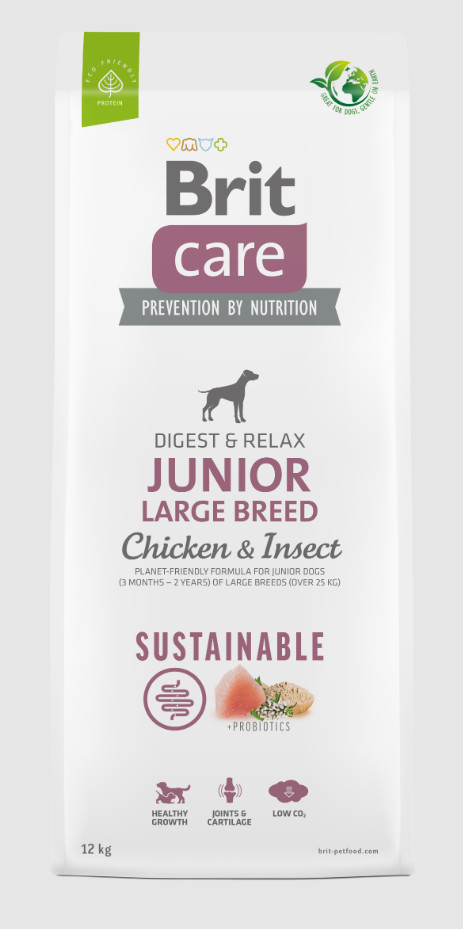 Brit Care Dog Sustainable Junior Large Chicken 1 kg