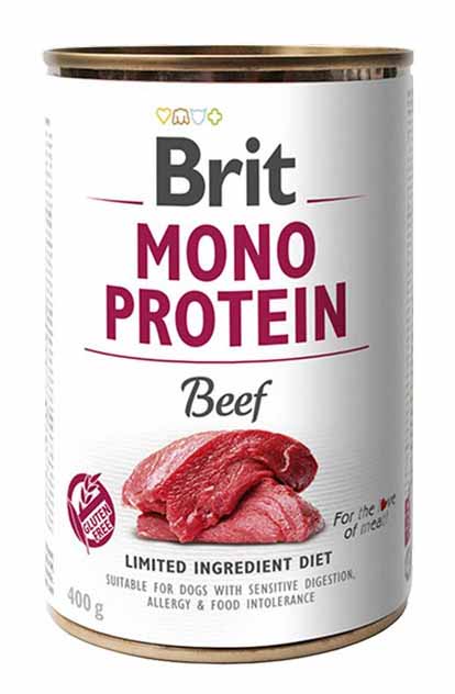 Brit Mono Protein - Beef konzerva 6x 400 g