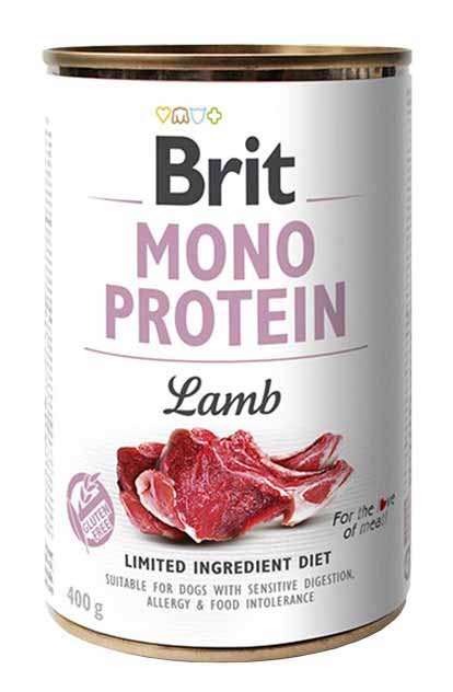 Brit Mono Protein - Lamb konzerva 6x 400 g