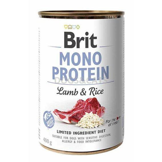 Brit MONO protein Lamb Rice