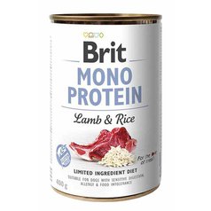 Brit Mono Protein - Lamb & Brown Rice konzerva