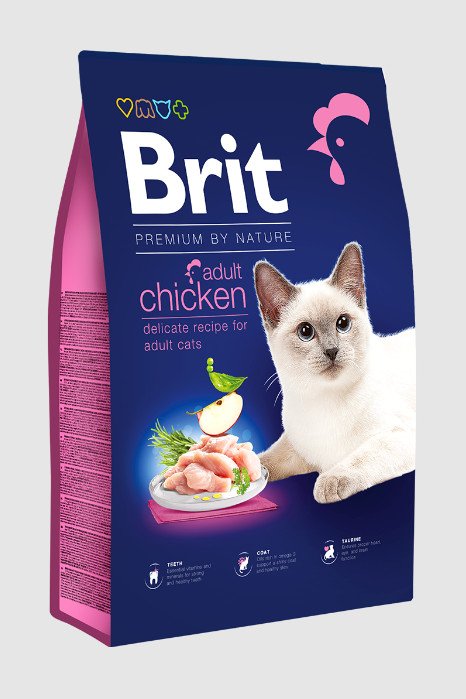 Brit Premium Cat by Nature Adult Chicken 8 kg