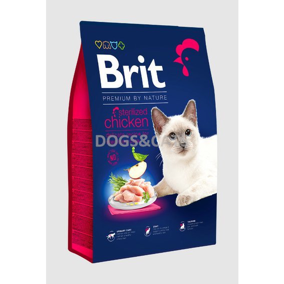 Prémiové krmivo BRIT pro kastrované kočky a kocoury