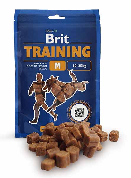 Brit Training Snack M 100 g, výcvikové pamlsky