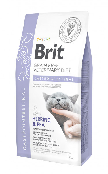 Brit VD Cat GF Gastrointestinal Herring & Pea 5 kg