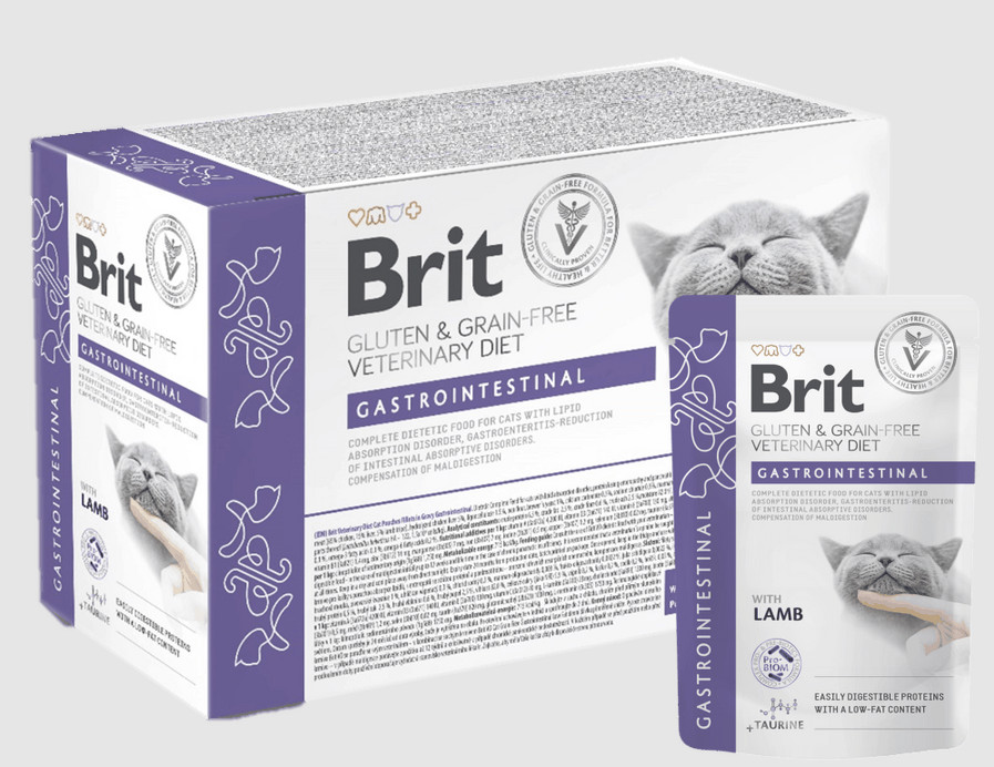 Brit VD Cat GF Gastrointestinal kapsičky 12x 85 g