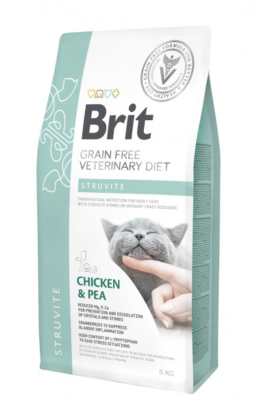 Brit VD Cat GF Struvite Chicken & Pea 5 kg