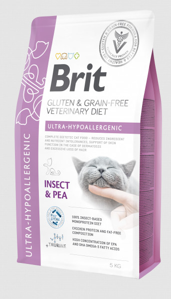 Brit VD Cat GF Ultra-Hypoallergenic Insect & Pea 400 g