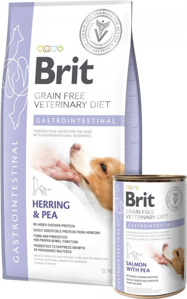 Brit VD Dog GF Gastrointestinal Herring & Pea 2 kg
