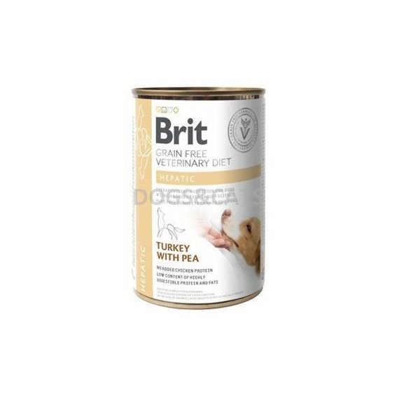 Brit VD Dog Hepatic konzerva