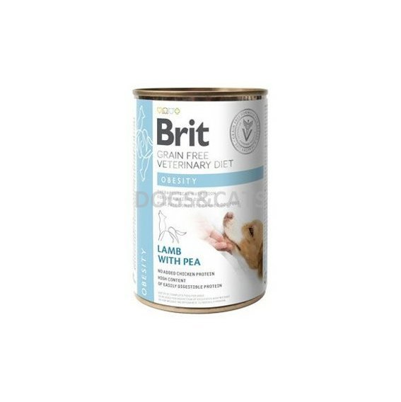 Brit VD Dog Obesity konzerva