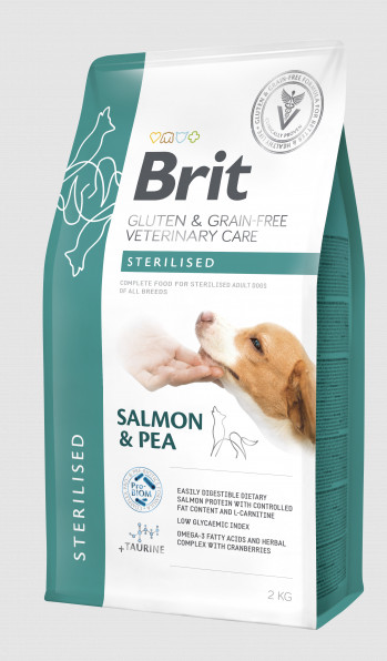 Brit Veterinary Diets Dog GF Care Sterilised 2 kg