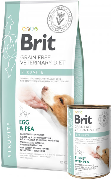 Brit Veterinary Diets Dog GF Struvite 12 kg