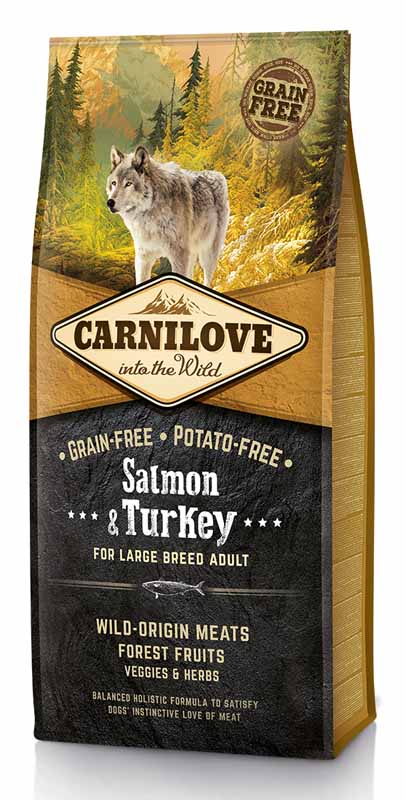 Carnilove Salmon & Turkey for Large Breed ADULT 12 kg