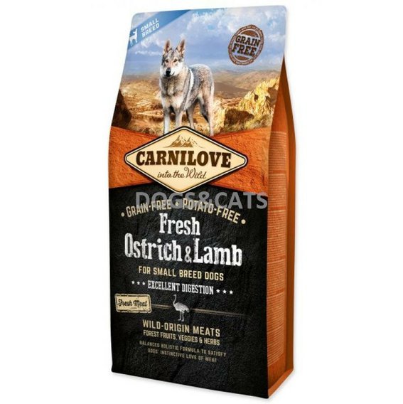 Carnilove Ostrich Lamb Small Adult